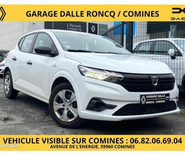 DACIA SANDERO ESSENTIAL SCE 65 BLUETOOTH/ROUE DE SECOURS/REGULATEUR/VITRES AV ELECTRIQUES