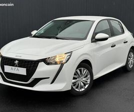 PEUGEOT 208 SOCIETE PEUGEOT 208 AFFAIRE BLUEHDI 100CH CARPLAY ET ANDROID AUTO TVA RECUPÉRABLE