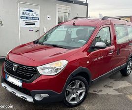 DACIA DOKKER STEPWAY DACIA DOKKER STEPWAY DCI 95CH 1.5 DCI 95CH FAIBLES KMS EXCELLENT ÉTAT
