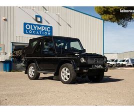 MERCEDES-BENZ CLASSE G 400 CDI CABRIOLET 2002 - GARANTIE