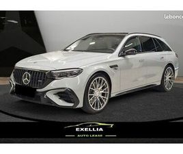 MERCEDES CLASSE E BREAK MERCEDES BENZ CLASSE E 53 HYBRID AMG BREAK 449 CH + 163 CH 4 MATIC+ SPEEDSHIFT, BURMESTER, SUPERSCREEN, PANO - TVA RÉCUPÉRABLE - LOA POSSIBLE
