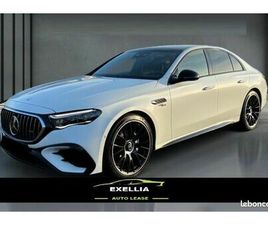 MERCEDES CLASSE E MERCEDES BENZ CLASSE E 53 HYBRID AMG 449 CH + 163 CH 4 MATIC+ SPEEDSHIFT, BURMESTER, SUPERSCREEN, PANO - TVA RÉCUPÉRABLE - LOA POSSIBLE