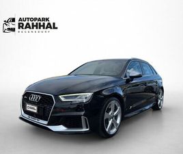 AUDI A3 SPORTBACK RS3 RS3 SPORTBACK 2.5 TFSI QUATTRO S-TRONIC *OHNE OPF*