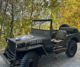 JEEP WILLYS OVERLAND SCOUT CAR OLDTIMER H-ZULASSUNG