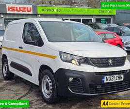 1.5 BLUEHDI 1000 GRIP STANDARD PANEL VAN SWB EURO 6 (START/STOP) 5DR