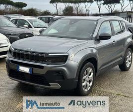 JEEP AVENGER ALTITUDE FWD 1.2 TURBO MHEV 110CV EDTC6