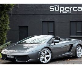 LAMBORGHINI GALLARDO LP560-4 SPYDER - 2010 - 19K MILES - BRANDING PACK - FRONT LIFT - Q-CIRTURA STITCHING