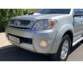 TOYOTA HI LUX HILUX 3.0 D-4D 4X4 DOUBLE SR+ (AUTOMATA) NINCS+ÁFA!FULL-EXTRA!BŐR!NAVIGÁCIÓ!ÜLÉSFŰTÉS!HOROG!