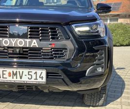 TOYOTA HI LUX HILUX 2.8 D-4D 4X4 DOUBLE GR SPORT (AUTOMATA) GARANCIA!!GAR.1.800.KM!!LEGMAGASABB-FELSZERELTSÉG.FULL-EXTRA.SZALON-ÁLLAPOT
