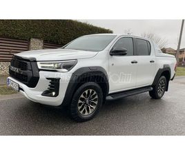 TOYOTA HI LUX HILUX 2.8 D-4D 4X4 DOUBLE GR SPORT (AUTOMATA) GARANCIA!!GAR.61EKM!!LEGMAGASABB-FELSZERELTSÉG.FULL-EXTRA.SZALON-ÁLLAPOT