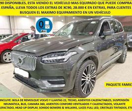 VOLVO XC90 2.0 T8 AWD RECHARGE INSCRIPTION EXP AUTO