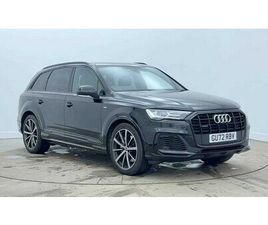 AUDI Q7 55 TFSI AUDI Q7 SUV BLACK EDITION 55 TFSI QUATTRO TIPTRONIC