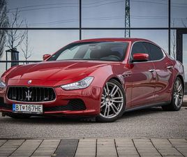 MASERATI GHIBLI S Q4, 302KW / AJ NA SPLÁTKY / PROTIHODNOTA /