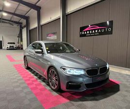 BMW SERIE 5 G30 530D XDRIVE 265 CV BVA8 M SPORT + HARMAN KARDON + AFFICHAGE TÊTE HAUTE + CAMÉRA 360