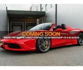 FERRARI 458 - SPECIALE APERTA - ROSSO CORSA - 1 OF 499
