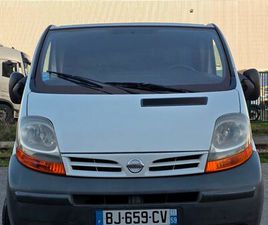 VENDS NISSAN PRIMASTAR DCI 100 ■10/2004■295312 KILOMÈTRE ■3700 DISPONIBLE TOUT DE SUITE ■FONCTIONNE TRÈS BIEN ■QUATRE PNEUS EN EXCELLENT ÉTAT ■COURVOIS FAIT ENT