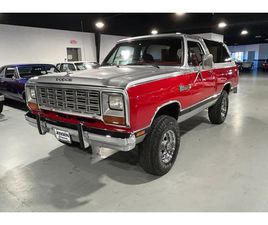 DODGE RAMCHARGER 1984 DODGE RAMCHARGER ROYAL SE