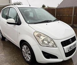 SUZUKI SPLASH 2013 SUZUKI SPLASH 1.2 SZ3 5DR HATCHBACK PETROL MANUAL