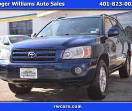 TOYOTA HIGHLANDER 2006 TOYOTA HIGHLANDER LIMITED V6 4WD
