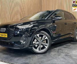 AUDI Q4 E-TRON 40 S EDITION COMPETITION 77 KWH|100%SOH|BLACK ED.|TREKH.|ACC|CARPLAY|CAMERA|STOELVERW.|NL-AUTO|NAP|1E EIG|INCL BTW|