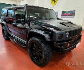 HUMMER H2 6.0 V8 SUPERCHARGED 550 HP