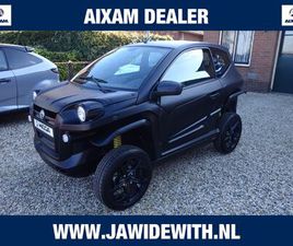 AIXAM MEGA AIXAM MEGA E-SCOUTY BLACK EDITION APPLE CARPLAY, ACHTERUITRIJCAMERA, GT STOELEN, CENTRALE DEURVERGRENDELING, LICHTMETALEN VELGEN