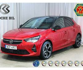 OPEL CORSA 1.2 TURBO 130HK, GS LINE, PANORAMA, S&V-HJUL, 2639 MIL