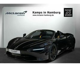 MCLAREN 750S SPIDER ONYX BLACK I B&W I 360°
