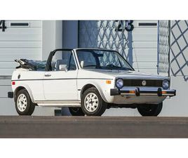 1983 VOLKSWAGEN WOLFSBURG LIMITED EDITION RABBIT CONVERTIBLE