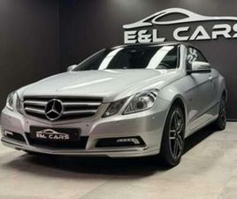 MERCEDES CLASSE E CABRIO E 250 ② MERCEDES-BENZ E-KLASSE 250 CABRIOLET E 250 CGI *12 MOIS DE G — MERCEDES-BENZ — 2EMEMAIN