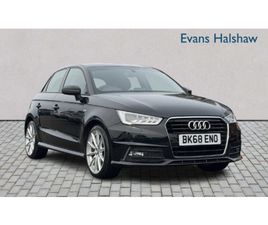 AUDI A1 1.4 TFSI S LINE NAV 5DR 2018