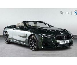 BMW 8 SERIES 840I M SPORT CONVERTIBLE 3.0 2DR