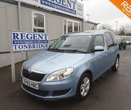 2013 SKODA ROOMSTER 1.2 TSI SE ACTION MPV 5DR PETROL MANUAL EURO 5 (86 PS)