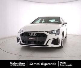 AUDI A3 AUDI A3 SEDAN 35 TFSI S LINE EDITION DEL 2022 USATA A ROMA