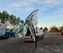 MERCEDES ACTROS MERCEDES ACTROS 6X4 WUKO DO ZBIERANIA ODPADÓW PŁYNNYCH SEPARATORÓW WUKO ASENIZACYJNY ... DALESZYCE