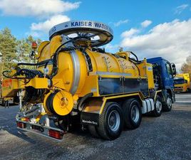 MERCEDES ACTROS MERCEDES ACTROS 8X4 WUKO RECYKLING DO ZBIERANIA ODPADÓW PŁYNNYCH WUKO ASENIZACYJNY ... DALESZYCE