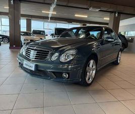 MERCEDES-BENZ CLASSE E 63 CAT AMG DEL 2007 USATA A MESSINA
