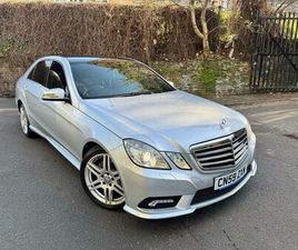 MERCEDES CLASSE E E 350 3.5 E350 CGI V6 BLUEEFFICIENCY SPORT G-TRONIC EURO 5 4DR