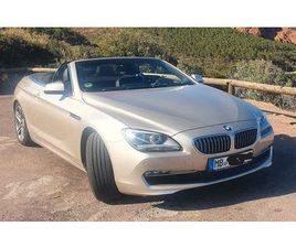 BMW SERIE 6 CABRIO 640 BMW 640I CABRIO -TOP AUSSTATTUNG, SCHECKHEFTGEPGLEGT