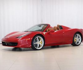 CERTIFIED 2014 FERRARI 458 SPIDER BASE