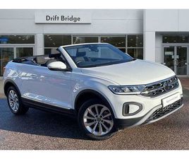 VOLKSWAGEN T-ROC CABRIOLET VOLKSWAGEN T-ROC CABRIOLET - 1.5 TSI STYLE 2DR DSG