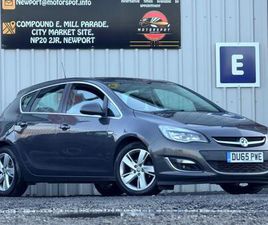 2015 VAUXHALL ASTRA 1.6I 16V SRI 5DR HATCHBACK PETROL MANUAL