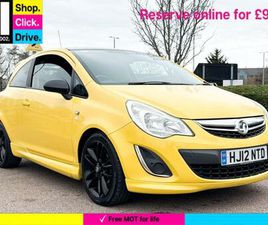 2012 VAUXHALL CORSA 1.3 CDTI ECOFLEX LIMITED EDITION HATCHBACK 3DR DIESEL MANUAL EURO 5 (75 PS) H...