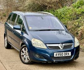 2010 VAUXHALL ZAFIRA 1.7 CDTI ECOFLEX ELITE **7 SEATER**
