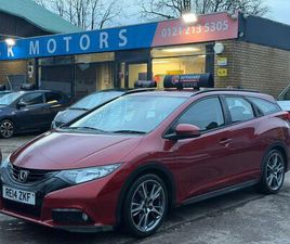 HONDA CIVIC TOURER 2014 HONDA CIVIC 1.8 SE PLUS TOURER AUTO