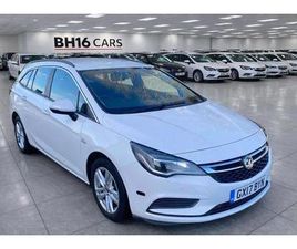 VAUXHALL ASTRA 2017 VAUXHALL ASTRA 1.6 CDTI 16V 136 DESIGN 5DR ESTATE DIESEL MANUAL