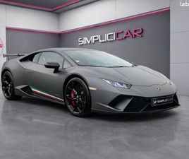 LAMBORGHINI HURACAN 5.2 V10 640CH PERFORMANTE LP640-4 MALUS PAYÉ EN COURS D'ARRIVAGE