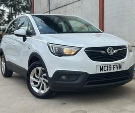 2019 VAUXHALL CROSSLAND X 1.2T ECOTEC [110] SE 5DR [6 SPEED] [S/S] HATCHBACK PETROL MANUAL