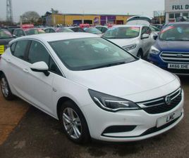 VAUXHALL ASTRA 2017 VAUXHALL ASTRA 1.6 CDTI BLUEINJECTION DESIGN HATCHBACK 5DR DIESEL MANUAL