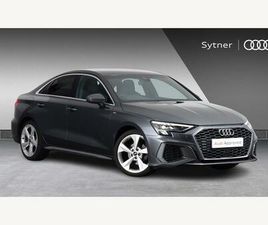 AUDI A3 BERLINE 1.5 TFSI 35 S LINE S TRONIC EURO 6 (START/STOP) 4DR